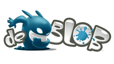 De Blob title screen for Wii